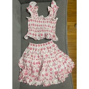 XS top and XS skirt mermaid hill house set